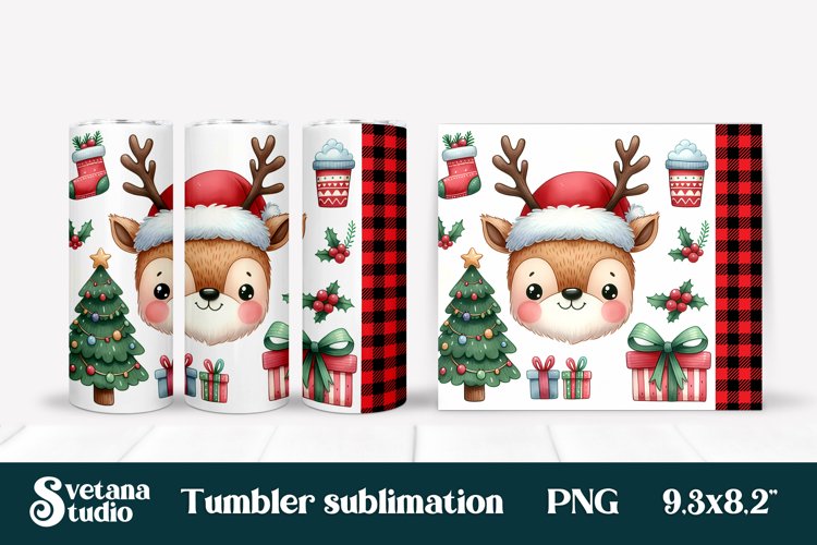 Christmas Tumbler Wrap Image 13