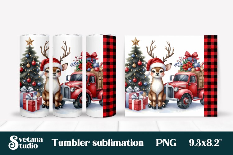 Christmas Tumbler Wrap Image 11