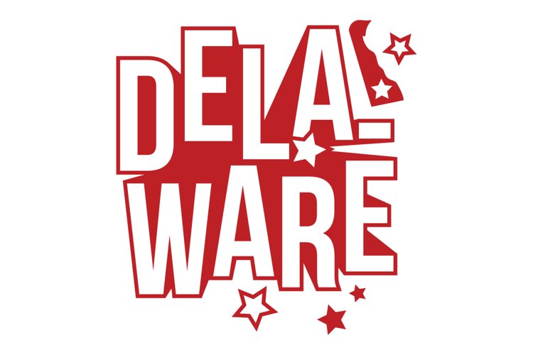 Delaware SVG Cut File