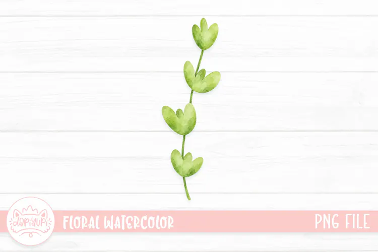 Floral Watercolor Illustration, Flower Watercolor Decoration