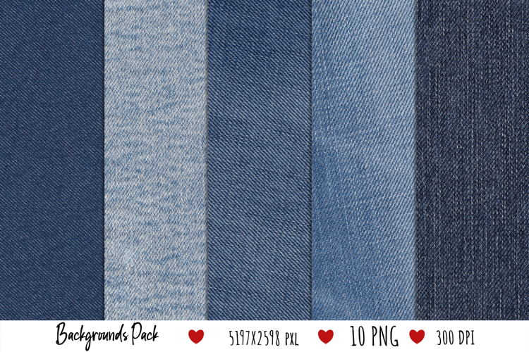 Denim Classic Long Backgrounds