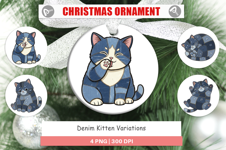 Christmas Ornament Sublimation Designs Image 3