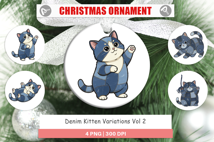 Christmas Ornament Sublimation Designs Image 2