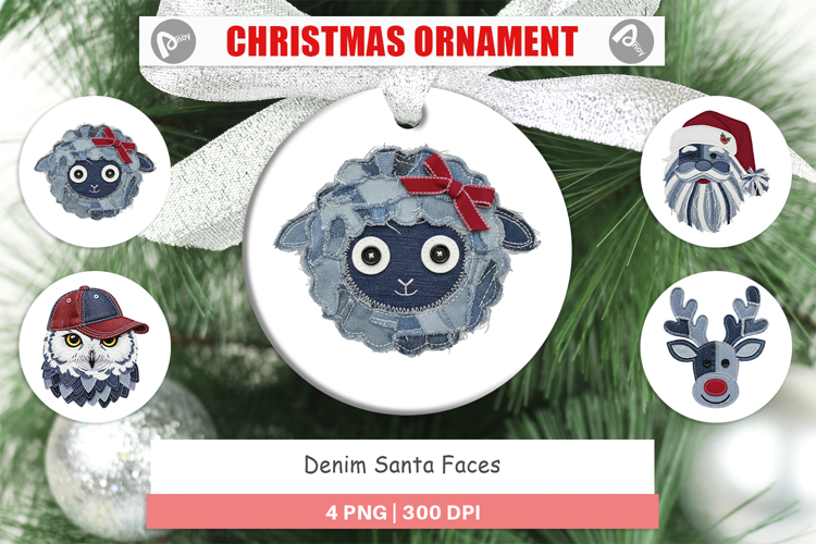 Christmas Ornament Sublimation Designs Image 20