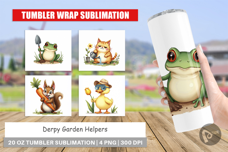 Derpy Garden Helpers Tumbler