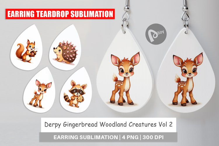 Earring Sublimation Designs Image 21