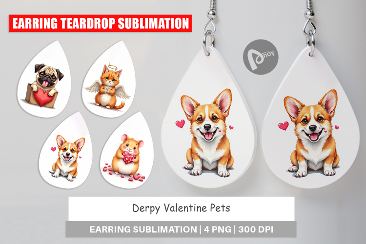 Earring Sublimation Designs Image 23
