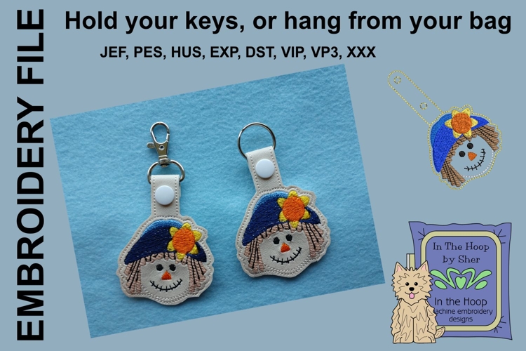 Scarecrow Key Fob - Bag Tag
