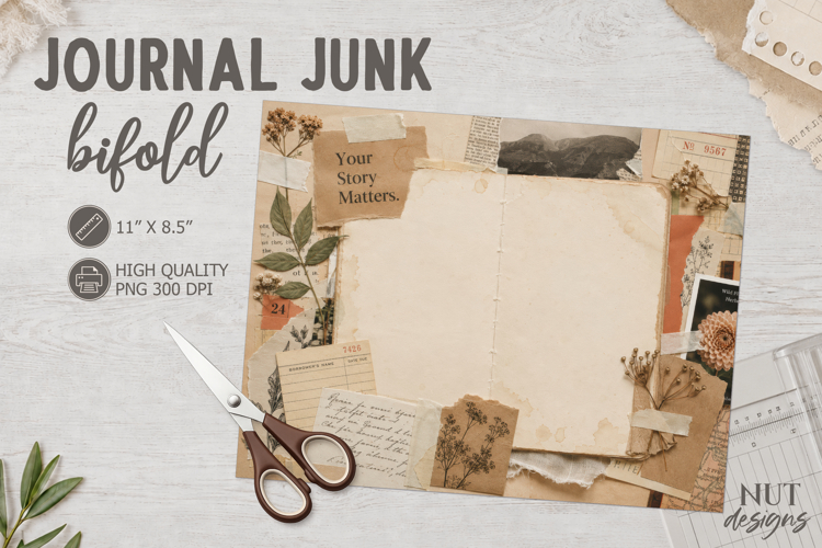 Memory Junk Journal motivational quotes Your story matters