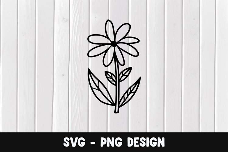 Flower Silhouette Image 18