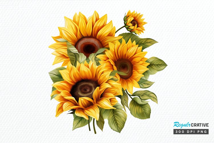 Sunflower PNG Image 9