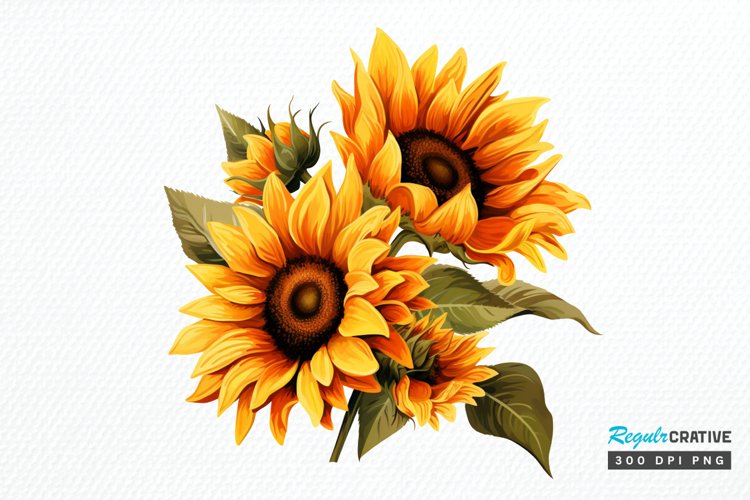 Sunflower PNG Image 6