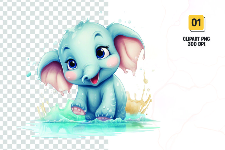 Elephant Clipart Image 22