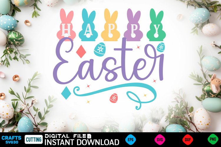 Easter Svg, Easter, Easter Svg Design example image 1