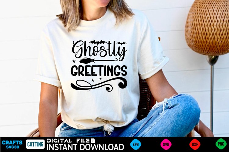 Halloween Svg Design,Halloween Quotes Spooky Halloween example image 1