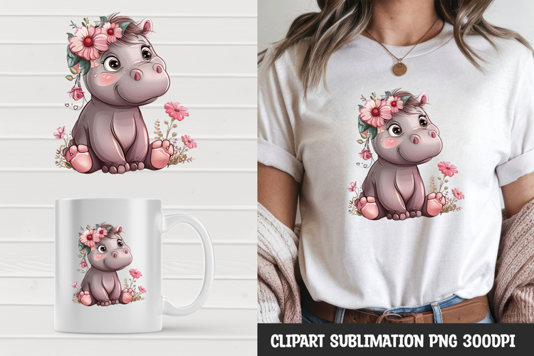 Hippo Illustration Image 9