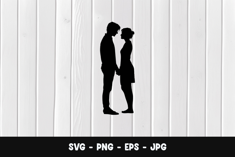 Couple Silhouette Image 19