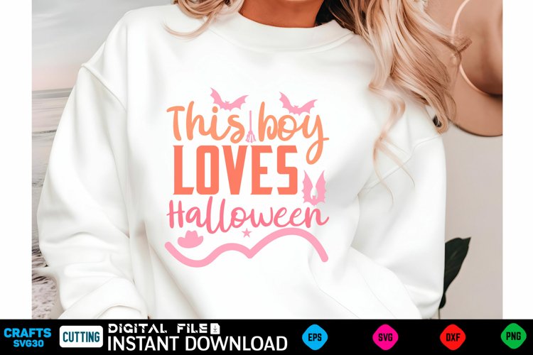 Halloween Svg Design,Halloween Quotes Spooky Halloween T-Shi example image 1