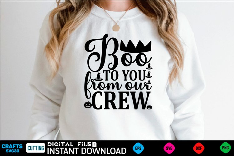 Halloween Svg Design,Halloween Quotes Spooky Halloween T-Shi example image 1