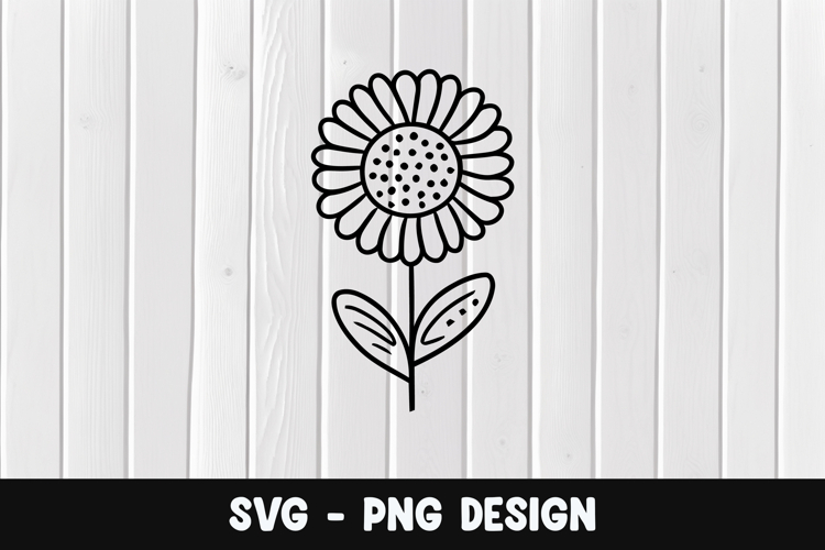 Flower Silhouette Image 24
