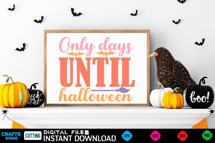 Halloween Svg Design,Halloween Quotes Spooky Halloween T-Shi example image 1