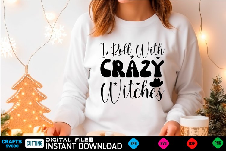 Halloween Svg Design,Halloween Quotes Spooky Halloween T-Shi example image 1