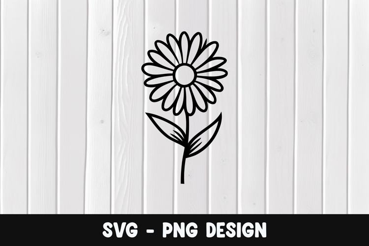 Flower Silhouette Image 7