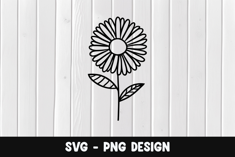 Flower Silhouette Image 23