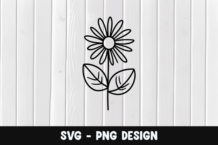 Flower Silhouette Image 21