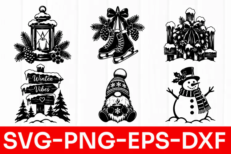 Christmas Winter SVG PNG