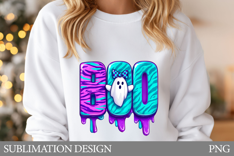 Boo T-Shirt Design. Boo Sublimation