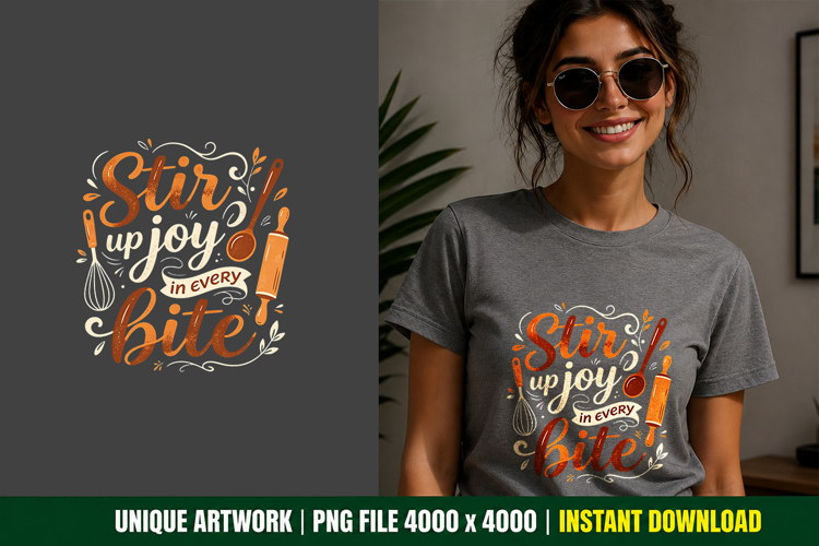 Cooking Quote PNG Sublimation Kitchen Art