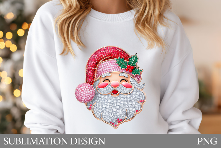 Santa Claus Sublimation. Santa Claus T-Shirt Design