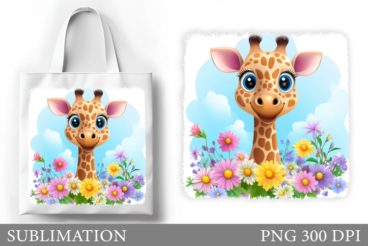 Cute Giraffe Clipart Image 2