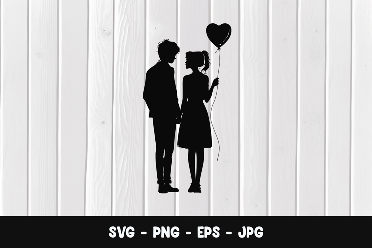 Couple Silhouette Image 16