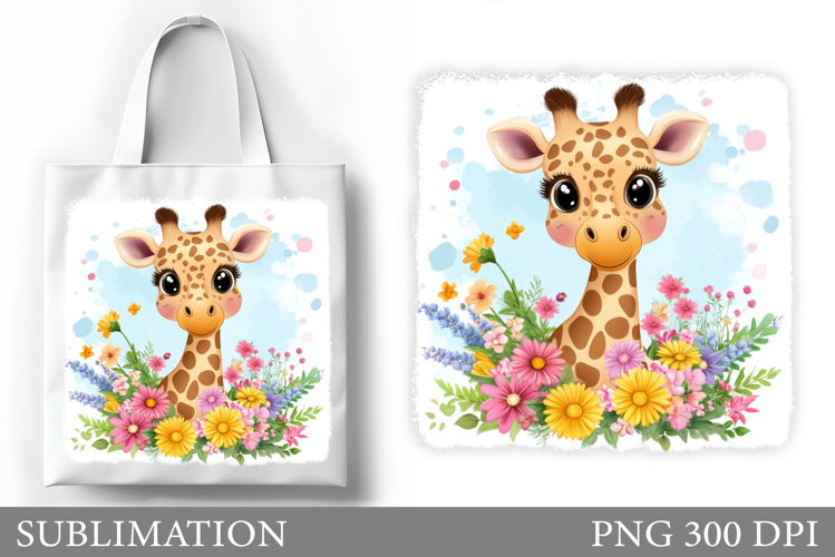 Cute Giraffe Clipart Image 3