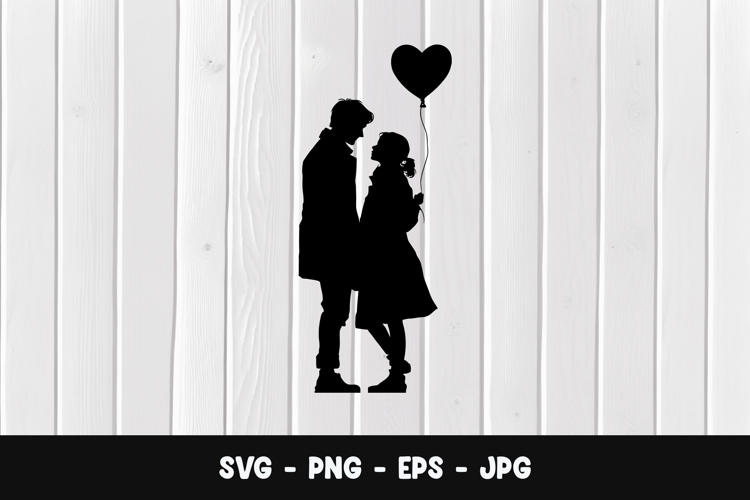 Couple Silhouette Image 13