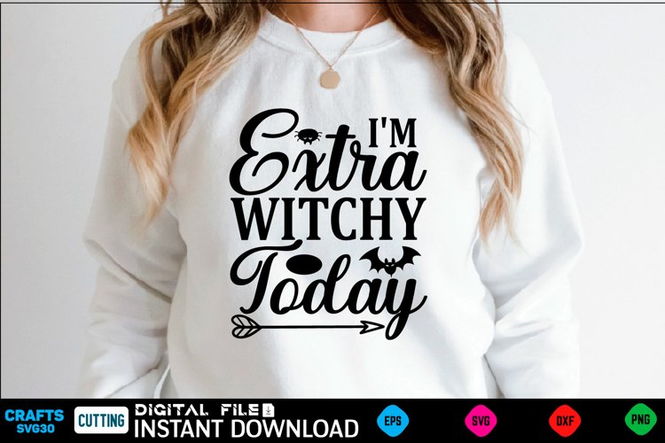 Halloween Svg Design,Halloween Quotes Spooky Halloween T-Shi example image 1