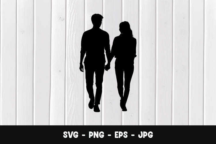 Couple Silhouette Image 12