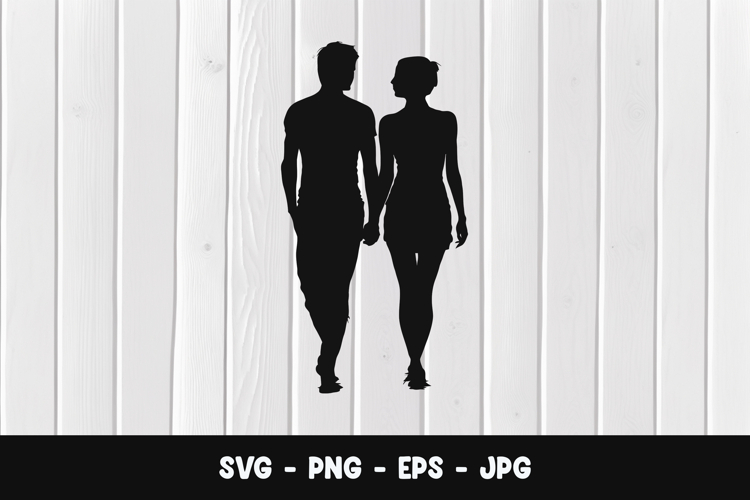 Couple Silhouette Image 10