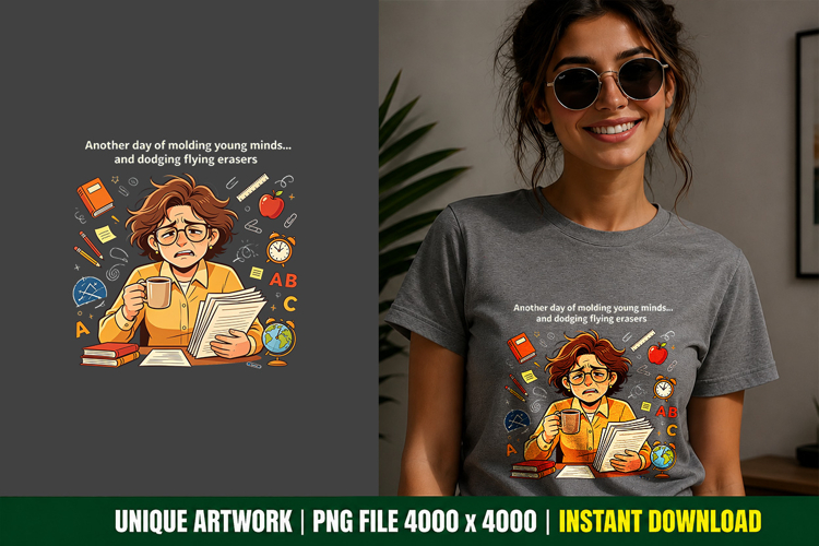 Classroom Humor PNG Sublimation Teacher Clipart