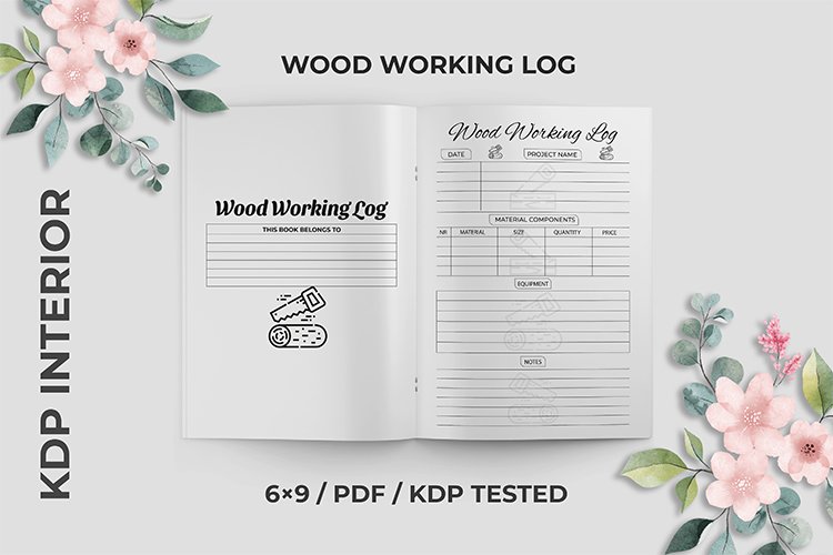 Wood Working Log - KDP Interior example image 1