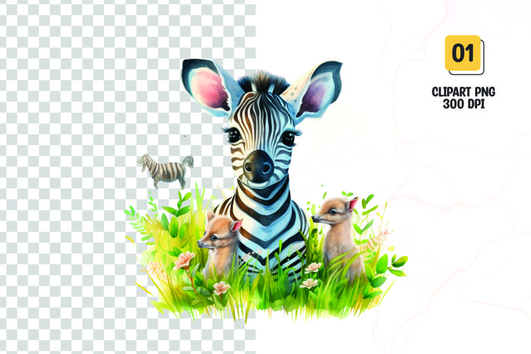 Zebra Clipart Image 24
