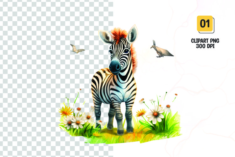 Zebra Clipart Image 23
