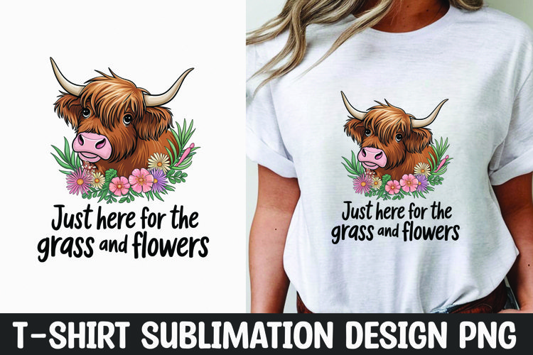 Highland quote t-shirt sublimation design png example image 1