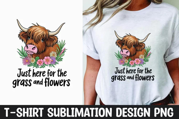 Highland quote t-shirt sublimation design png