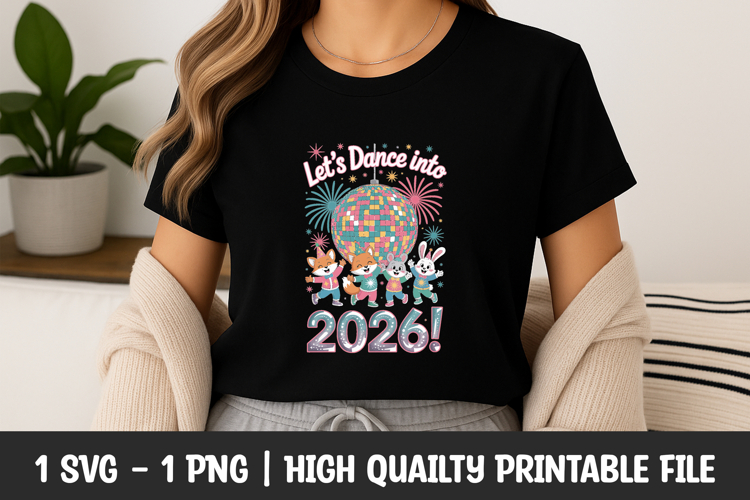 Let’s Dance New Year 2026 SVG