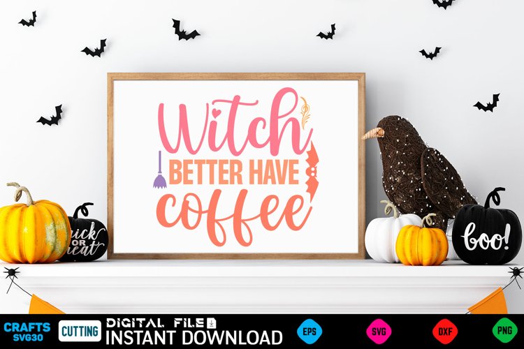 Halloween Svg Design,Halloween Quotes Spooky Halloween T-Shi example image 1