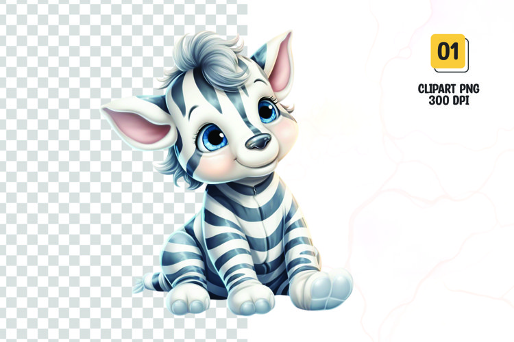Zebra Clipart Image 6