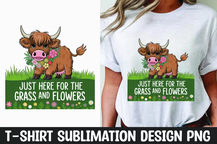 Highland quote t-shirt sublimation design png